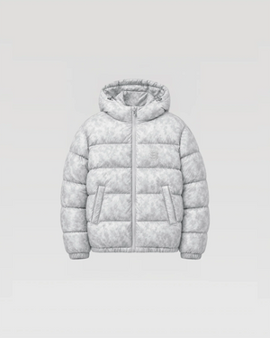 SUVENE PUFFER – WHITE CAMO